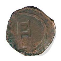 1 Bazaruco - Filipe I Goa mint