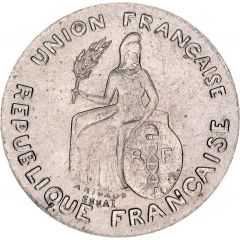 50 Centimes Essai, raised design