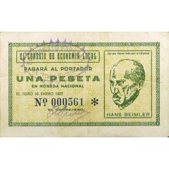 1 Peseta El Toro