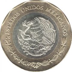 20 Pesos Mexico and United States Relations