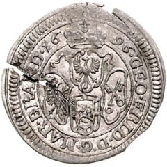 2 Kreuzers - George Frederick II