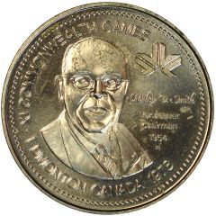 Medal - Commonwealth Games Edmonton Stanley V. Smith