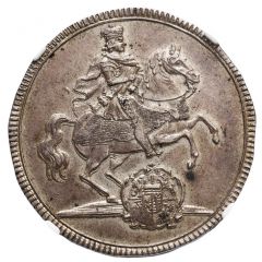 1/2 Talara wikariackiego - August II Mocny Drezno mint