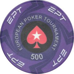 Poker Chip - European Poker Tournament 500
