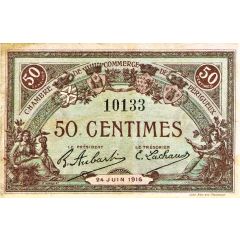 50 Centimes - Chambre de Commerce de Périgueux 24