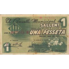 1 Peseta Sallent