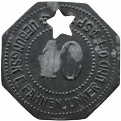 10 Pfennig - Grafenwöhr Uebungsk. F. Fahnenjunker und Off. Asp.