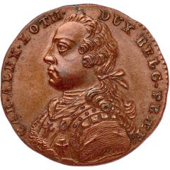 25th anniversary of reign as governor of the Netherlands - Charles Alexander of Lorraine