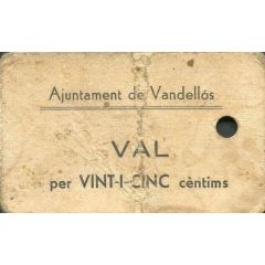 25 Céntimos Vandellòs