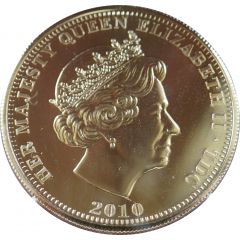 1 Crown - Elizabeth II The Lone Soldier, colour