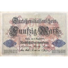 50 Mark Darlehenskassenschein
