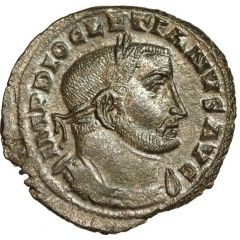 Follis - Dioclétien - GENIO POP-VLI ROMANI Lugdunum