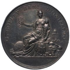 Award Copley Medal; silver