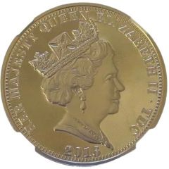 1 Crown - Elizabeth II Sharks Of The Atlantic Ocean, Whale Shark - Silver