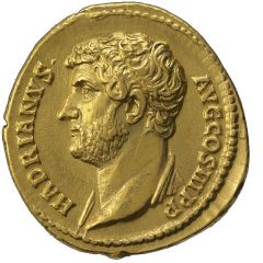 Aureus - Hadrian ADVENTVI AVG AFRICAE, Africa