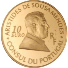 10 Euros Aristides de Sousa Mendes