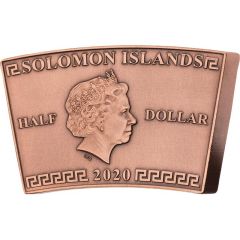 1/2 Dollar - Elizabeth II Battle of Lexington
