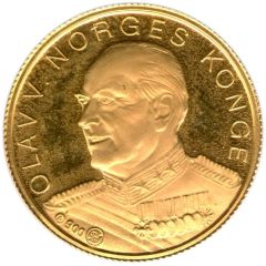 Medal - Olav V Norges Konge
