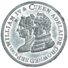 Medalet - William IV Coronation