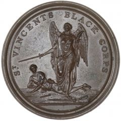 Award - George III St Vincent`s Black Corps Medal
