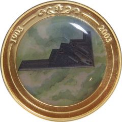 Token - 100 Years of Flight #04a - Northrop Grumman B-2 Spirit