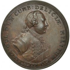 Medal - George II Siege of Carlisle, bronze
