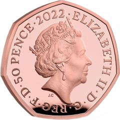 50 Pence - Elizabeth II Commonwealth Games, Gold Proof