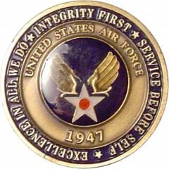 Challenge Coin - Airman 1st Version