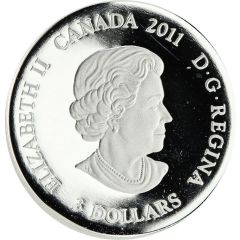 3 Dollars - Elizabeth II May - Emerald