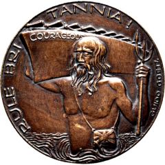 Medal - Sinking of the aircraft carrier Courageous