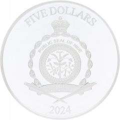 5 Dollars - Charles III Halloween