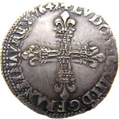 1/4 Ecu - Louis XIII