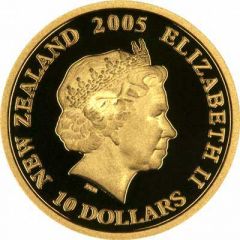 10 Dollars - Elizabeth II 4th Portrait, 90th Anniversary of ANZAC