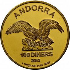 100 Diners Golden Eagle - Gold Bullion