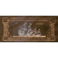 100 Dollars Sailing Ships