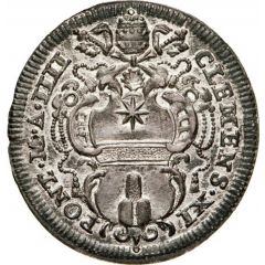 1 Giulio - Clement XI NOLI LABORARE VT DITERIS