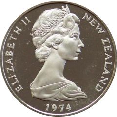 1 Dollar - Elizabeth II 2nd Portrait, Commonwealth Games, Silver Proof
