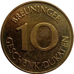 10 Breuninger Geschenk Dukaten