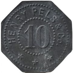 10 Pfennig - Erfurt Henry Pels and Co.