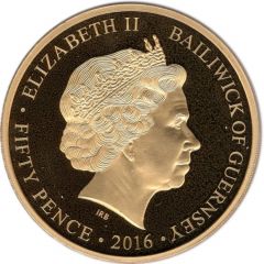 50 Pence - Elizabeth II WWI - Cenotaph