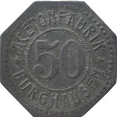 50 Pfennig - Burghausen an der Salzach Acetonfabrik