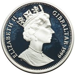 1 Crown - Elizabeth II King Henry VIII, Silver Proof