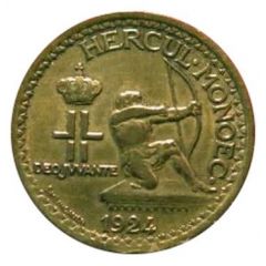 50 Centimes - Louis II
