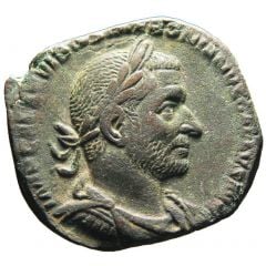 Sestertius - Trebonianus Gallus PRINC IVVENT S C, Apollo