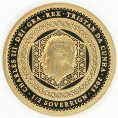 1/2 Sovereign - Charles III Coronation