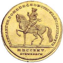 1 Ducat - Christian Frederick Charles Alexander