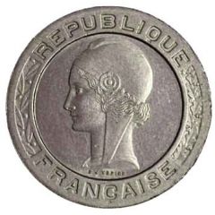 5 Francs pattren of Vézien
