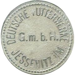 10 Pfennigs - Jessenitz in Mecklenburg Deutsche Futterwerke
