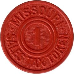 1 Mill - Sales Tax Token Missouri