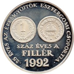 Medal - 100 years of Fillér